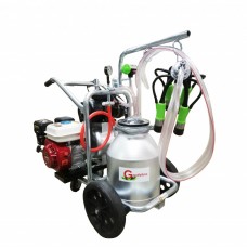 Бензинов доилен агрегат за крави Gardelina T130 с алуминиев гюм 30L